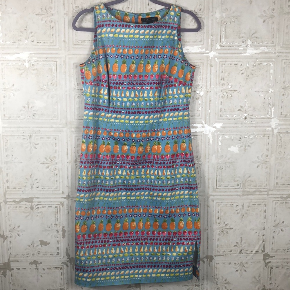 Harold’s‎ | Fruit Print Dress